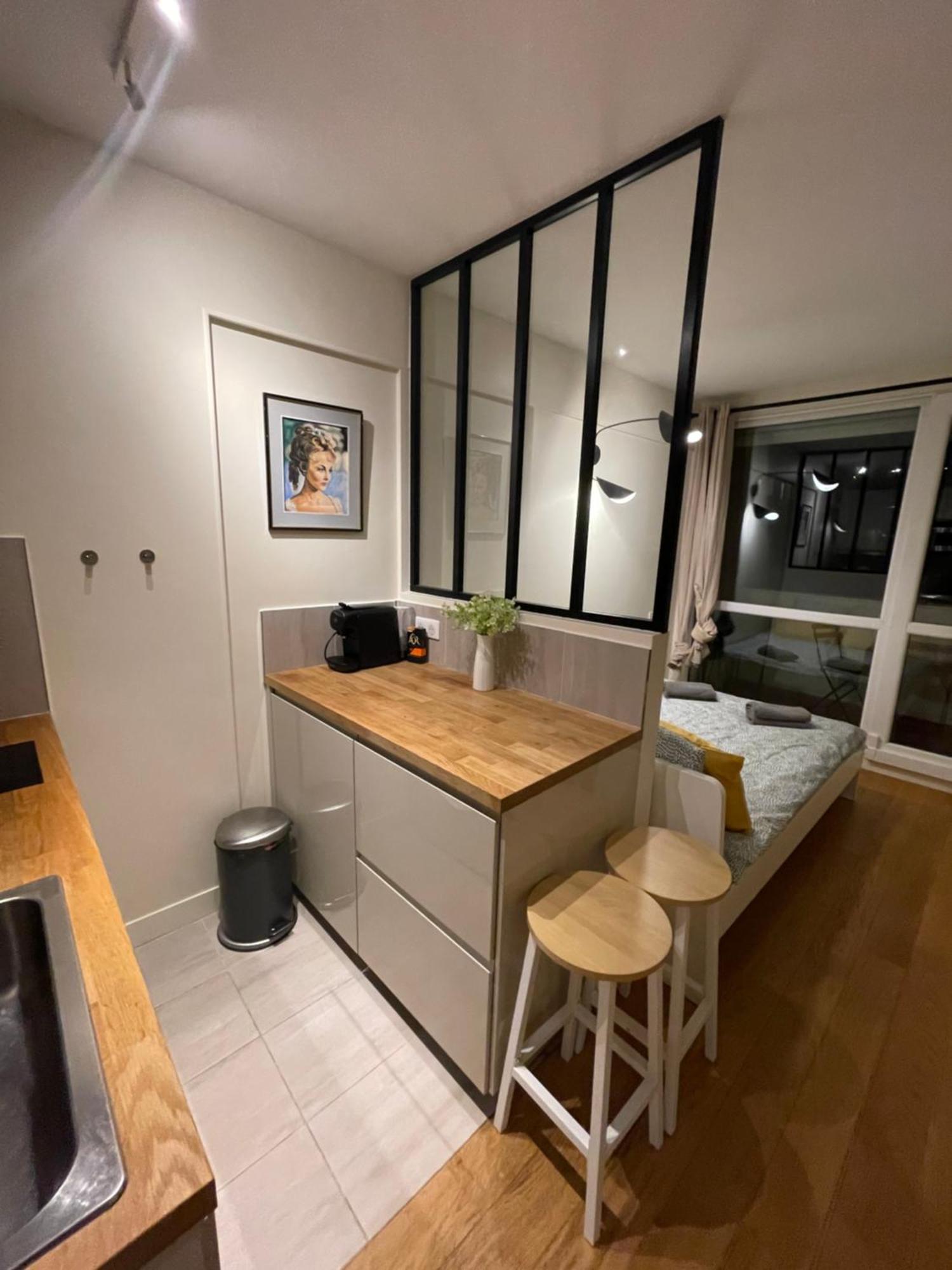 Dream Dwell Paris -Studio With Balcony 800M To Trocadero And Tour Eiffel Luaran gambar
